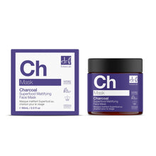 Load image into Gallery viewer, Charcoal Superfood Mattifying Face Mask 60mls