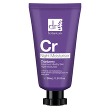 Load image into Gallery viewer, Cranberry Superfood Healthy Skin Night Moisturiser 30mls