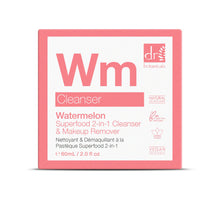 Load image into Gallery viewer, Watermelon Superfood 2-in-1 Cleanser & Makeup Remover 60ml
