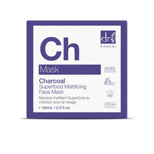 Load image into Gallery viewer, Charcoal Superfood Mattifying Face Mask 60mls
