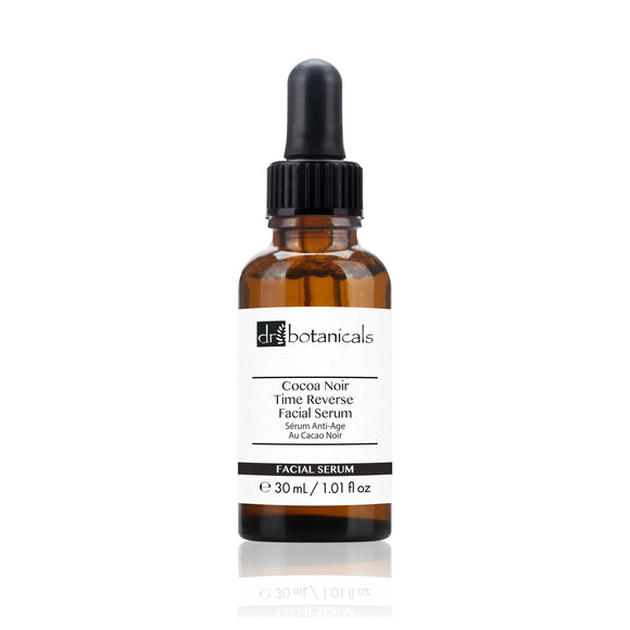 Cocoa Noir Time Reverse Facial Serum - Dr Botanicals USA