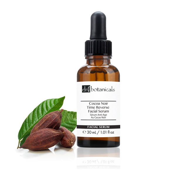 Cocoa Noir Time Reverse Facial Serum - Dr Botanicals USA