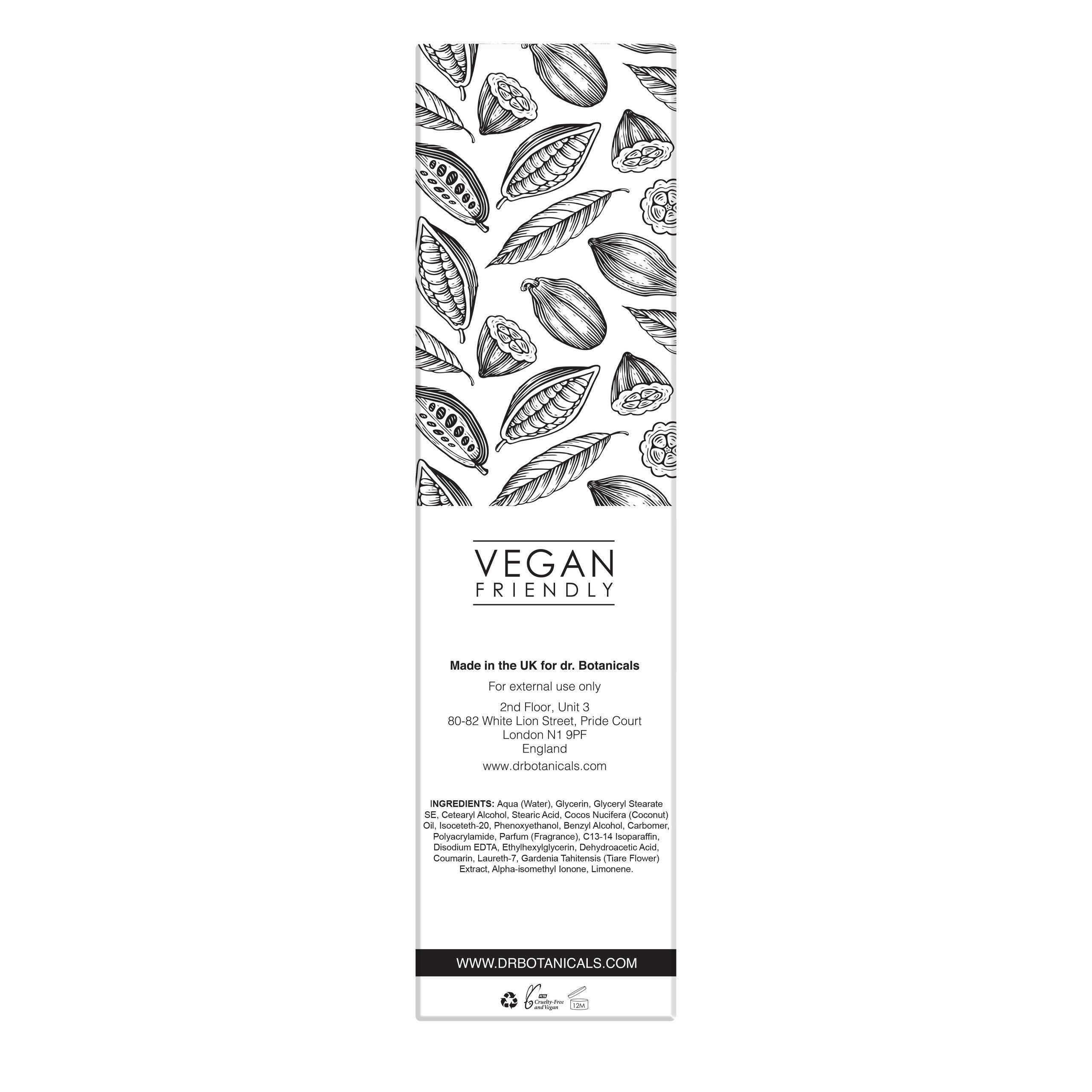 Cocoa Noir Sensuous Cream 50ml - Dr Botanicals USA