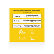 Load image into Gallery viewer, Lemon Superfood Rescuing Remedy Balm
