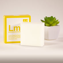 Load image into Gallery viewer, Lemon Superfood Nourishing  &amp; Balancing Cleansing bar - Dr. Botanicals Skincare
